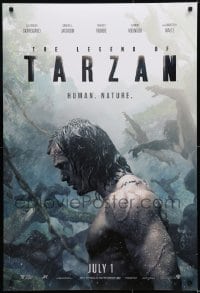 8c540 LEGEND OF TARZAN teaser DS 1sh 2016 David Yates, Alexander Skarsgard In the title role!