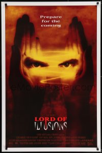 8c568 LORD OF ILLUSIONS int'l 1sh 1995 Clive Barker, Scott Bakula, prepare for the coming!