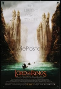8c569 LORD OF THE RINGS: THE FELLOWSHIP OF THE RING advance 1sh 2001 J.R.R. Tolkien, Argonath!
