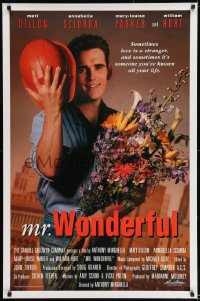 8c639 MR. WONDERFUL 1sh 1993 Anthony Minghella directed, Matt Dillon, Annabella Sciorra!
