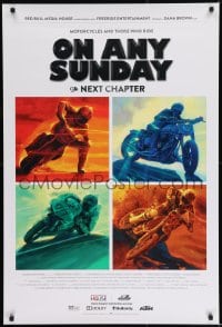 8c662 ON ANY SUNDAY THE NEXT CHAPTER 1sh 2014 really cool and different artwork of motorcycles!