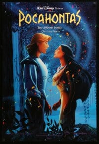 8c692 POCAHONTAS int'l 1sh 1995 Disney, the famous Native American Indian with Smith as a couple!
