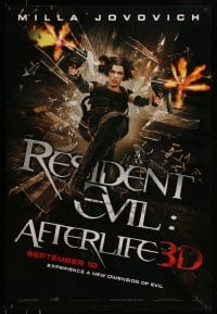 8c726 RESIDENT EVIL: AFTERLIFE teaser 1sh 2010 sexy Milla Jovovich returns in 3-D!