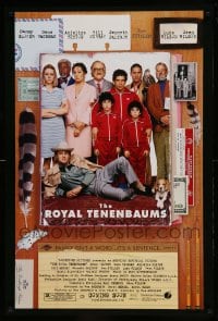 8c764 ROYAL TENENBAUMS advance DS 1sh 2001 Gwyneth Paltrow, Ben Stiller, Gene Hackman, Wes Anderson