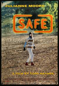 8c769 SAFE 1sh 1995 Todd Haynes, Julianne Moore, strange image!