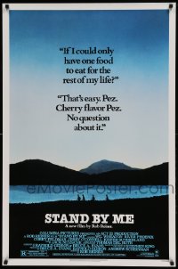 8c840 STAND BY ME 1sh 1986 Phoenix, Feldman, O'Connell, Wheaton, Sutherland, cherry Pez, rated!