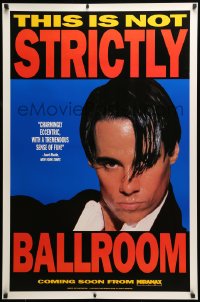 8c879 STRICTLY BALLROOM teaser 1sh 1992 Paul Mercurio, Tara Morice, Bill Hunter, Baz Luhrmann!