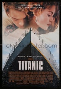 8c913 TITANIC DS 1sh 1997 Leonardo DiCaprio, Kate Winslet, directed by James Cameron!
