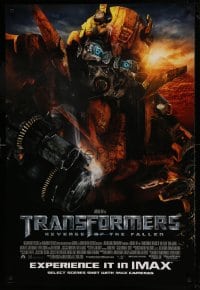 8c925 TRANSFORMERS: REVENGE OF THE FALLEN IMAX 1sh 2009 Michael Bay directed!