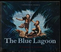 8d058 BLUE LAGOON English pressbook 1949 great images of stranded Jean Simmons & Donald Houston!