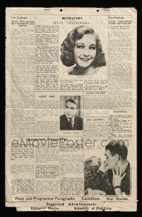 8d285 MILLIE English pressbook 1931 Helen Twelvetrees as mother who kills man with good reason!