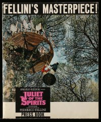 8d229 JULIET OF THE SPIRITS pressbook 1965 Federico Fellini's masterpiece, Giulietta Masina