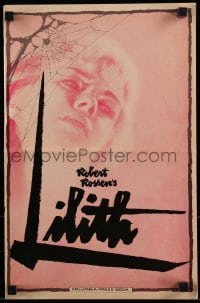 8d248 LILITH pressbook 1964 Warren Beatty, before Eve, there was evil, & her name was Jean Seberg!