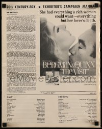 8d471 VISIT pressbook 1964 great images of rich woman Ingrid Bergman & Anthony Quinn!