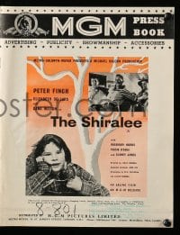 8d390 SHIRALEE English pressbook 1958 Australian Peter Finch raises his daughter alone, Ealing!