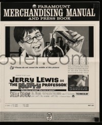 8d306 NUTTY PROFESSOR pressbook 1963 wacky Jerry Lewis directs & stars with pretty Stella Stevens!