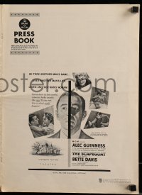 8d373 SCAPEGOAT pressbook 1959 art of Alec Guinness, who lived another man's life & loved his woman!