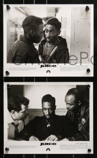 8d741 JUICE presskit w/ 16 stills 1992 Ernest R. Dickerson directed, Omar Epps, Tupac Shakur!