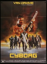 8f573 CYBORG French 1p 1989 Jean Claude Van Damme, first hero of the 21st century!