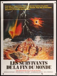 8f574 DAMNATION ALLEY French 1p 1978 Jan-Michael Vincent, cool different post-apocalyptic artwork!