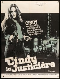 8f600 EAST END HUSTLE French 1p 1976 Cindy used to be a hooker but she's carrying a gun now!