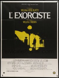 8f618 EXORCIST French 1p 1974 William Friedkin, Max Von Sydow, William Peter Blatty horror classic!
