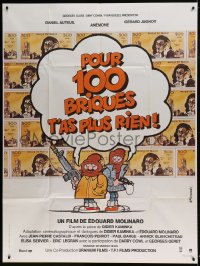 8f636 FOR 200 GRAND, YOU GET NOTHING NOW French 1p 1982 Edouard Molinaro, Bonnet cartoon art!