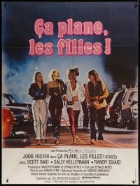 8f638 FOXES French 1p 1980 Jodie Foster, Cherie Currie, Marilyn Kagen & Kandice Stroh arm-in-arm!