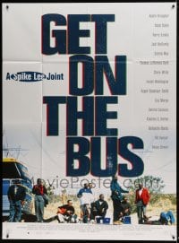 8f652 GET ON THE BUS French 1p 1997 Spike Lee, one-year Million Man March anniversary!