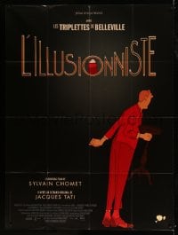8f692 ILLUSIONIST French 1p 2010 cool magician cartoon with a screenplay by Jacques Tati!