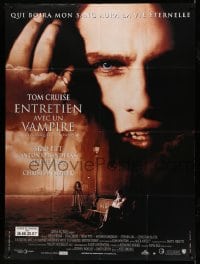 8f699 INTERVIEW WITH THE VAMPIRE French 1p 1994 Tom Cruise, Brad Pitt, Kirsten Dunst, Anne Rice