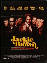 8f705 JACKIE BROWN French 1p 1998 Quentin Tarantino, Pam Grier, Samuel L. Jackson, De Niro, Fonda