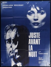 8f711 JUST BEFORE NIGHTFALL French 1p 1973 Claude Chabrol's Juste avant la nuit, Michel Boquet