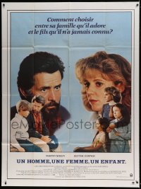 8f768 MAN, WOMAN & CHILD French 1p 1983 Martin Sheen, Blythe Danner, different image!