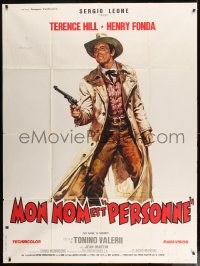 8f788 MY NAME IS NOBODY style A French 1p 1974 Il Mio nome e Nessuno, art of Henry Fonda by Casaro!