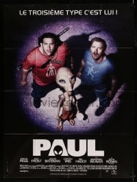 8f815 PAUL French 1p 2011 Simon Pegg, Nick Frost, Seth Rogen in the title role as the alien!