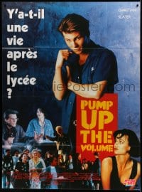 8f844 PUMP UP THE VOLUME French 1p 1990 Christian Slater, Seth Green, Andy Romano, Samantha Mathis