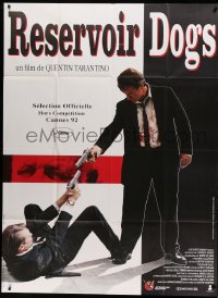 8f857 RESERVOIR DOGS French 1p 1992 Tarantino, different image of Harvey Keitel & Steve Buscemi!