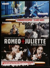 8f868 ROMEO & JULIET French 1p 1997 Leonardo DiCaprio, Claire Danes, modern Shakespeare remake!