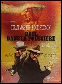 8f896 SHOWDOWN French 1p 1973 Dean Martin, Susan Clark, Rock Hudson in western action!