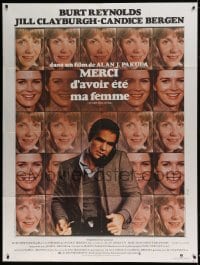 8f918 STARTING OVER French 1p 1980 Burt Reynolds, Jill Clayburgh, Candice Bergen, different image!