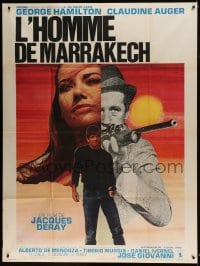 8f929 THAT MAN GEORGE French 1p 1967 L'Homme de Marrakesh, George Hamilton, Claudine Auger!