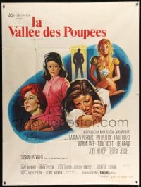 8f966 VALLEY OF THE DOLLS French 1p 1968 Sharon Tate, Jacqueline Susann, different Grinsson art!