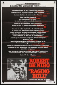 8f047 RAGING BULL French 32x47 1981 Martin Scorsese & Robert De Niro boxing classic!
