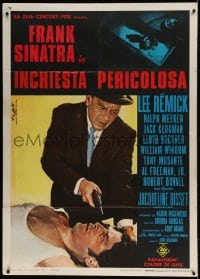 8f286 DETECTIVE Italian 1p 1968 Frank Sinatra as gritty New York City cop, different Nistri art!
