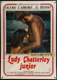 8f478 YOUNG LADY CHATTERLEY Italian 1p 1978 Harlee McBride & Peter Ratray, Lady Chatterly Junior!