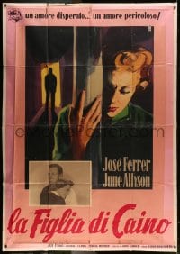 8f209 SHRIKE Italian 2p 1955 June Allyson drives star/director Jose Ferrer to commit suicide!