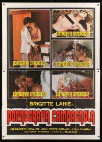 8f218 TAKE ME DOWN Italian 2p 1980 Claude Bernard-Aubert's Le retour des veuves, sexy Brigitte Lahaie