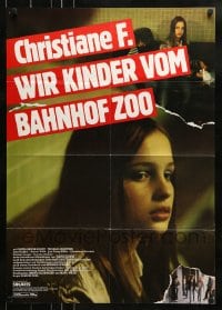 8g549 CHRISTIANE F. German 1981 classic German drug movie about 13 year-old drug addict/hooker!