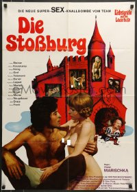 8g570 DIE STOSSBURG German 1974 Franz Marischka German sexploitation comedy starring Peter Steiner